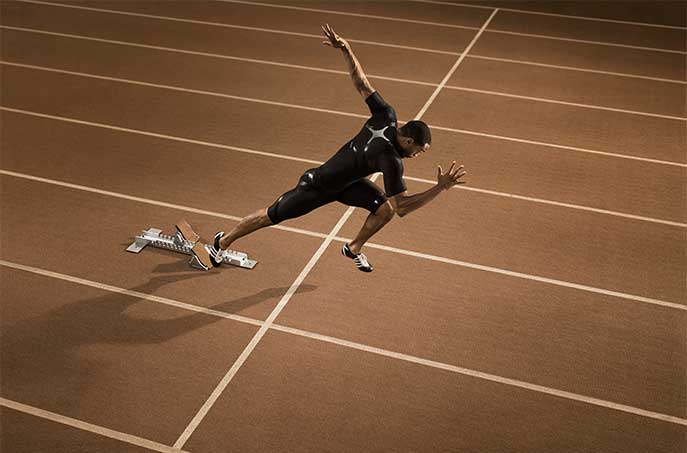 Sports Person Running